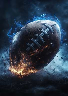 Flaming Football