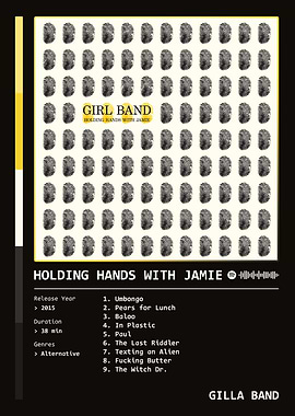 Holding Hands with Jamie (2015) Album by Gilla Band