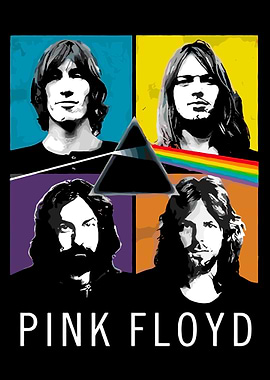 Pink Floyd Band Poster