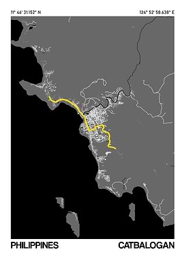 Catbalogan City Street Map