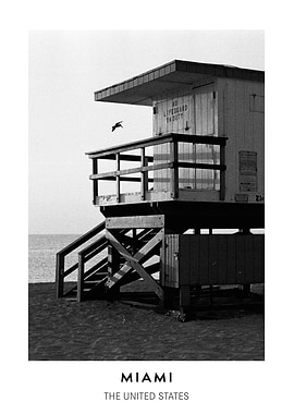 Miami Beach Lifeguard Stand