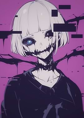 Creepy Anime Girl