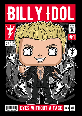 Billy Idol Comic Cover