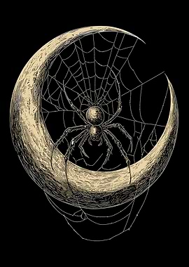Spider Moon Web