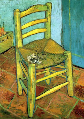 Yellow Chair by Vincent van Gogh