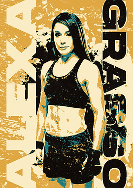 Alexa Grasso MMA Poster