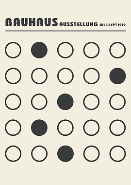 Bauhaus Exhibition Poster