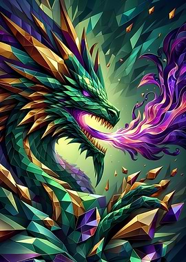 Emerald Shard Dragon