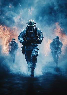 Firefighters in Action