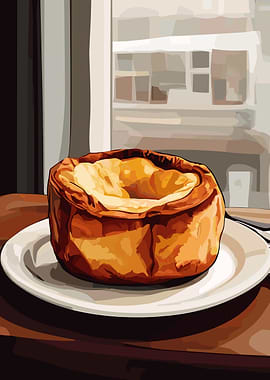 Golden Brown Bread Pudding