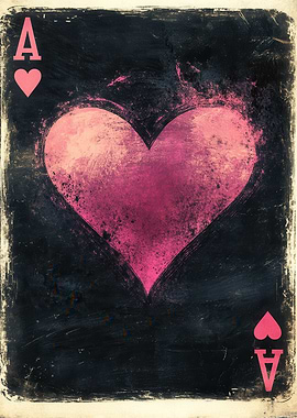 Ace of Hearts Playing Card