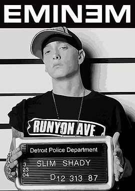 Eminem Mugshot
