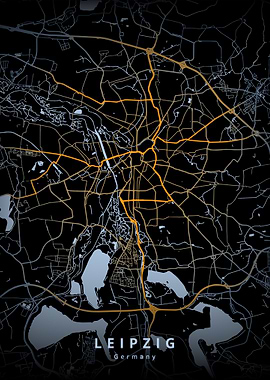Leipzig City Map