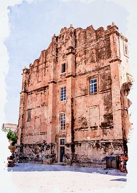 Old Building Facade Dubrovnik