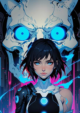 Cyberpunk Anime Girl