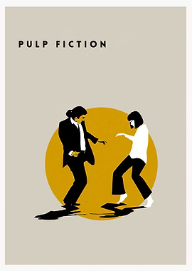 Pulp Fiction Minimalist Poster