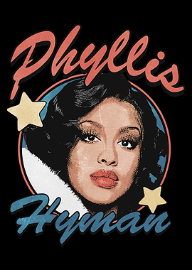 Phyllis Hyman Retro Portrait