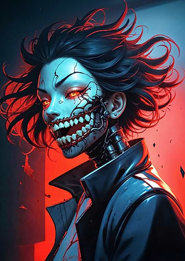 Cyberpunk Female Character