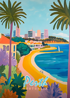 Perth, Australia Cityscape