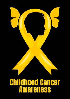 Childhood Cancer Awareness Ribbon