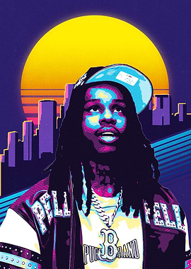 polo g Retro Portrait