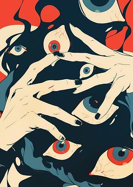 Surreal Eyes Artwork