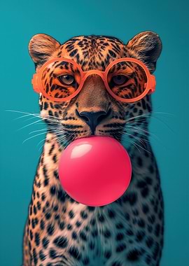 Leopard Bubblegum
