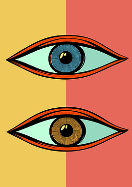 Two Eyes Pop Art