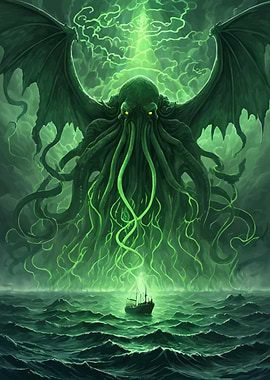 Cthulhu Rising with Ship