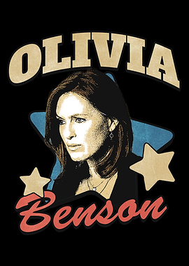 Olivia Benson Vintage Poster
