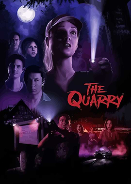The Quarry Horror Game Poster