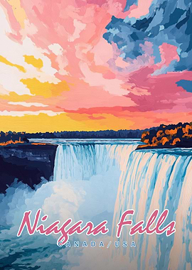 Niagara Falls Sunset