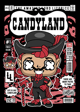 Candyland Comic Cover