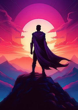 Silhouette of a Hero