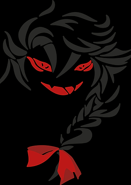 Red Eyes, Black Hair, Pure Evil