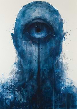 Mesmerizing Blue Eye 👁️🌌