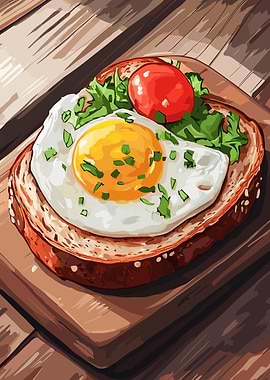 Fried Egg Toast