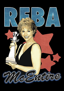 Reba McEntire Vintage Poster