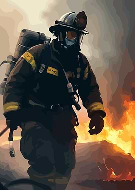 My Hero Is A Firefighter