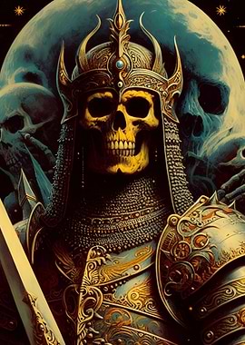 Dark Fantasy Skeleton King