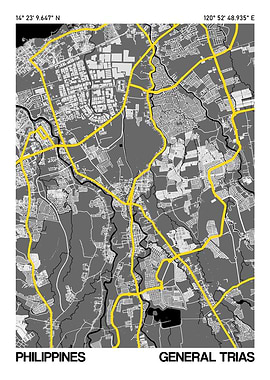 General Trias City Street Map
