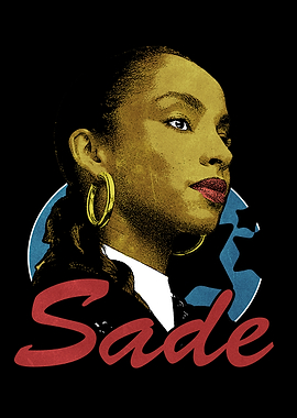 Sade Vintage Poster
