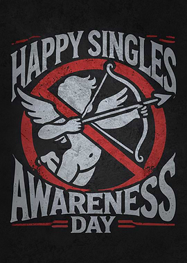 Happy Singles Awareness Day, No Cupid Allowed