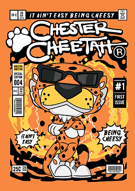Chester Cheetah Comic Cover