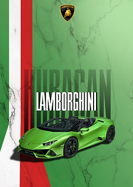 Lamborghini Huracan Poster
