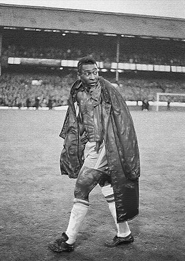 Pelé Leaving the Field