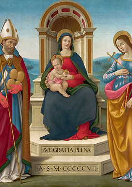 Madonna and Child with Saints
