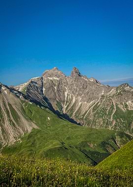 Mountain Range Landscape