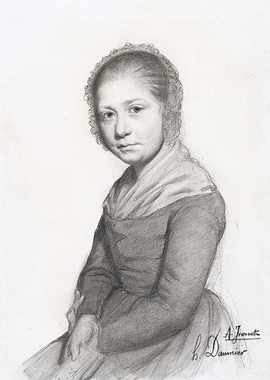Pencil Portrait of a Woman