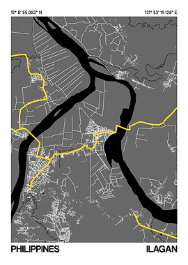 Ilagan City Street Map